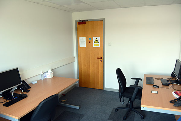 One of the offices at The Bourne Business Centre